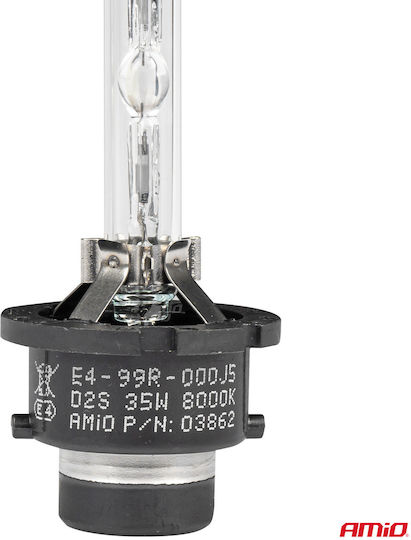 AMiO Lamps Car & Motorcycle D2S Xenon 8000K Cold White 12V 35W 1pcs