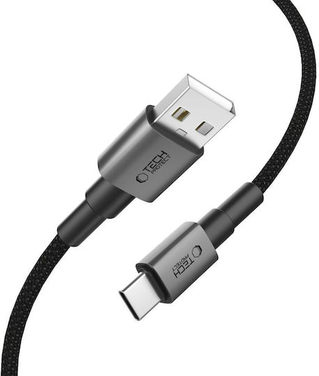 Tech-Protect Ultraboost USB 2.0 Cable USB-C male - USB-A 15W Gray 3m