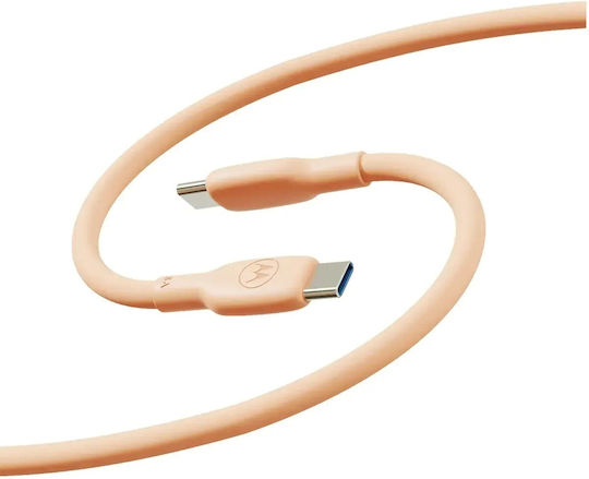 Motorola USB-A to Lightning Cable Πορτοκαλί 2m (SJCS0CCB20ET1-EU-PF)