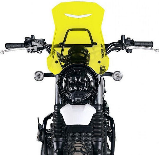 Unit Garage Motorcycle Windshield & Windscreen Transparent Visor 4105_Y