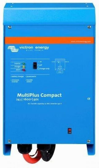 Victron Energy MultiPlus Slim Inverter Power 1600W with Nominal Input Voltage 24V