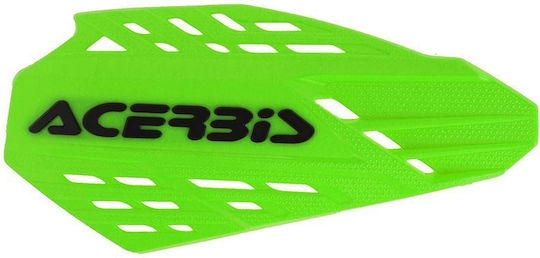 Acerbis Motorcycle Protective Hand Guards in Green Colour