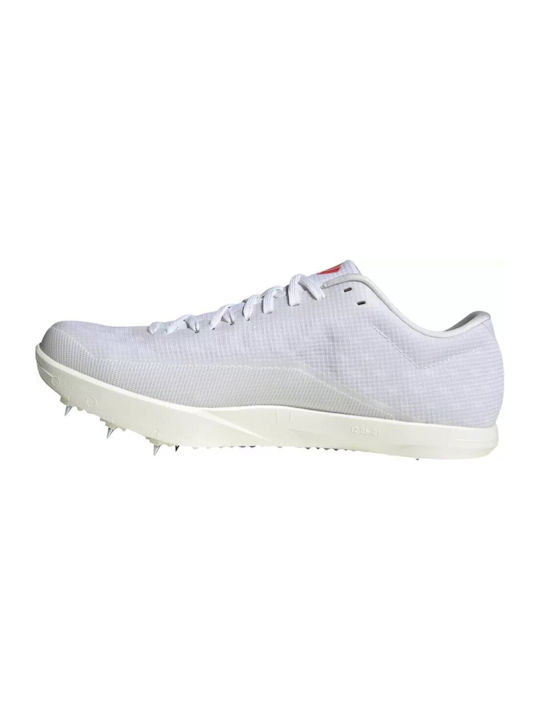 Adizero Long Jump Cloud Sportschuhe Spikes Cloud White / Core Black / Lucid Red