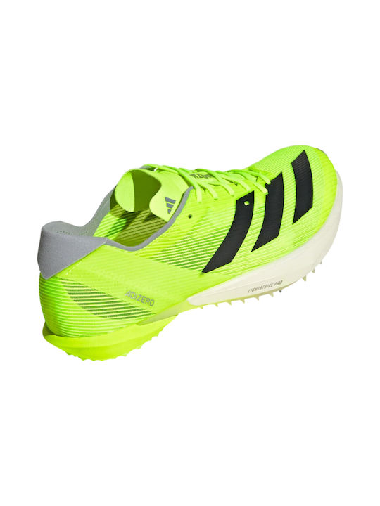 Adizero Ambition Sport Shoes Spikes Lucid Lemon / Core Black / Halo Silver