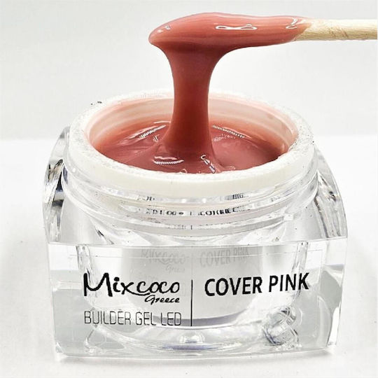 Mixcoco Constructor Gel Gel pentru Unghii Roz 15gr