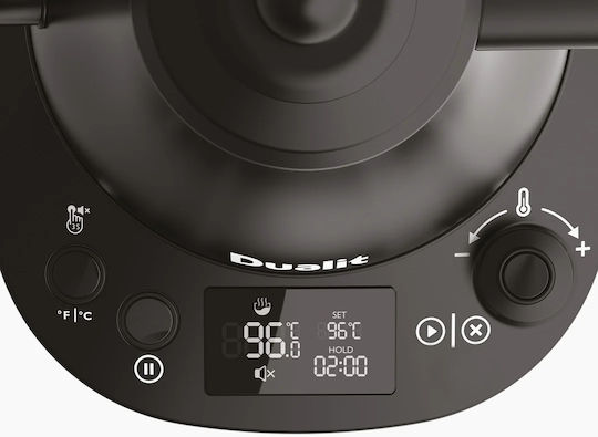 Dualit Βραστήρας 800ml 1300W Μαύρος