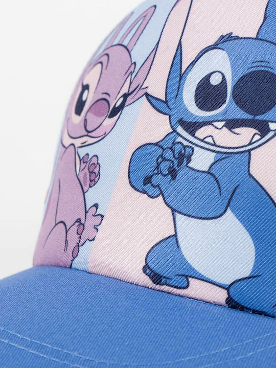 Cerda Детска Шапка С Козирка Текстилна Stitch Синя