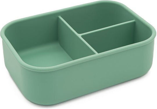 Sassi Junior Bear Bear Plastik Kinder Lebensmittelbehälter 0.7Es Grün 17.3 x 12cm