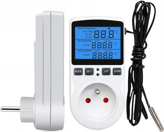 230V Steckdosenthermostat E6185