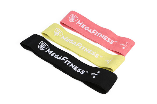 MegaFitness Bandă de rezistență pentru exerciții Bucla Mediu Roz 0.32m
