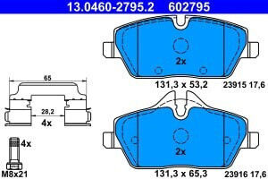 Ate Disc Brake Pad Set