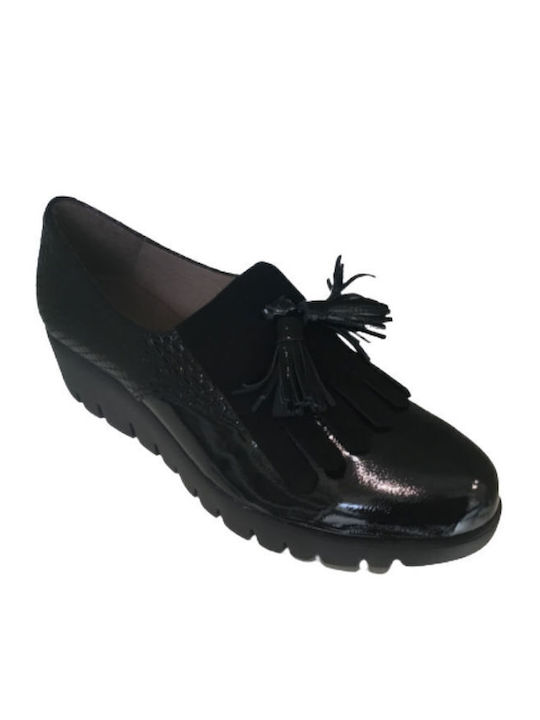 Damen Mokassins in Schwarz Farbe