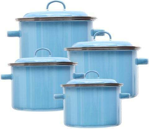 Elekom Pots Set 8 Pieces