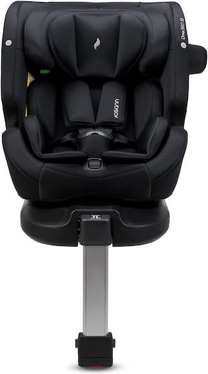 Osann One 360 SL Детско Столче за Кола i-Размер с Isofix Изцяло черно 0-36 кг
