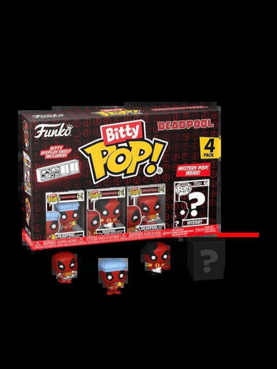 Funko Bitty Pop 4 Pack Deadpool Bathtime 84960