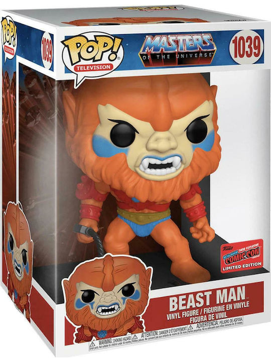 Funko Pop! Television: Beast Man (NYCC 2020 Exclusive) Supersized 10"​ (25cm) Limited Edition