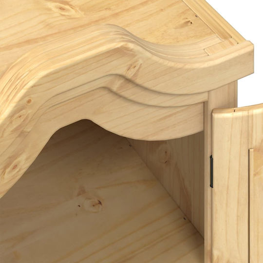 vidaXL Corona Cabinet de baie L55xA52xÎ170cm Maro