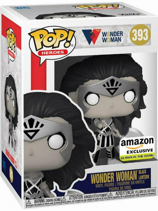 Funko Pop! Heroes: Wonder Woman Black Lantern Glows in the Dark Special Edition