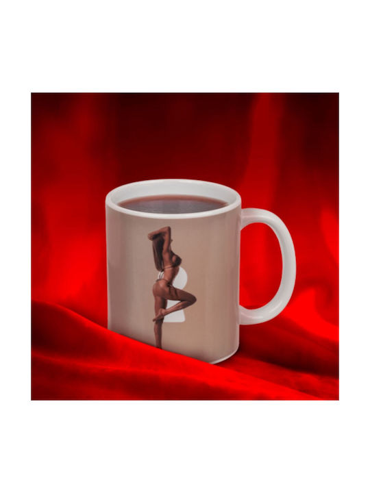 Out of the Blue Heat Change Mug from Porcelain Multicolored