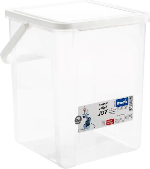 Rotho Babydesign Kunststoff Aufbewahrungsbox mit Deckel 9lt