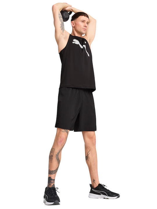 Tad Essentials 7 Men's Athletic Shorts Black