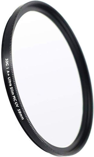 JJC A Ultra Slim Multi-Coated Lens Filter UV Diameter 58mm with MC Coating (Multi-Coated) for Camera Lenses