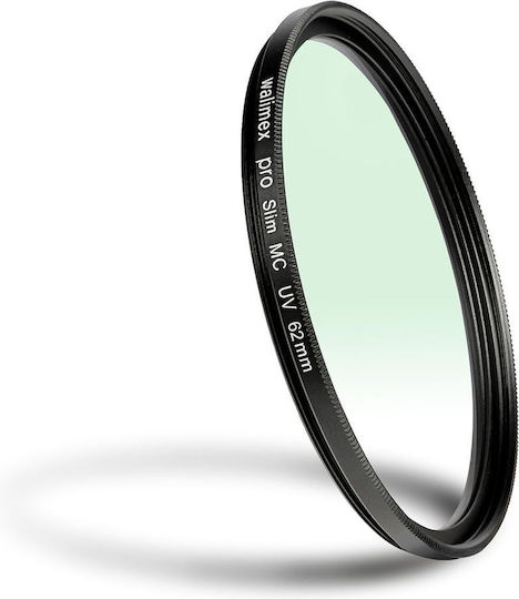 Walimex Slim Filter UV 62mm with MC Coating for Camera Lenses