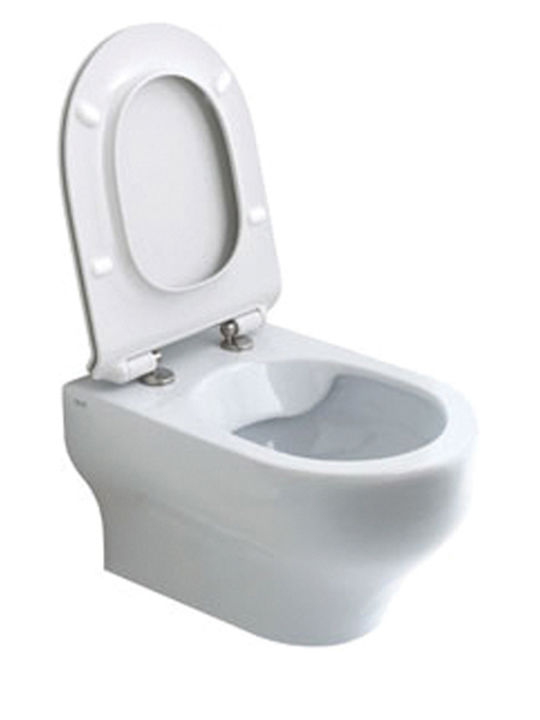 Orabella Clear Rimless Wandhängende Toilette Randlos mit Schlank Deckel Sanftes Schließen Weiße Orabella Clear Rimless Wandhängende Toilette Randlos mit Schlank Deckel Sanftes Schließen Weiße