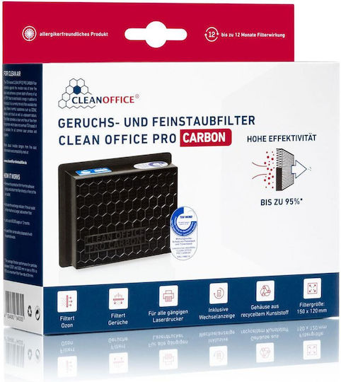 Filtru Carbon pentru Imprimantă Cleanoffice 150x120x50mm 1buc