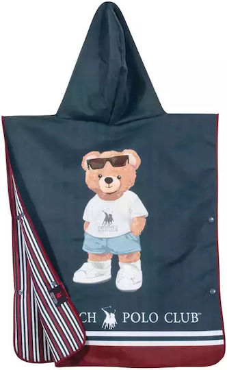 Kinder Strandponcho Bär 4042 Greenwich Polo Club