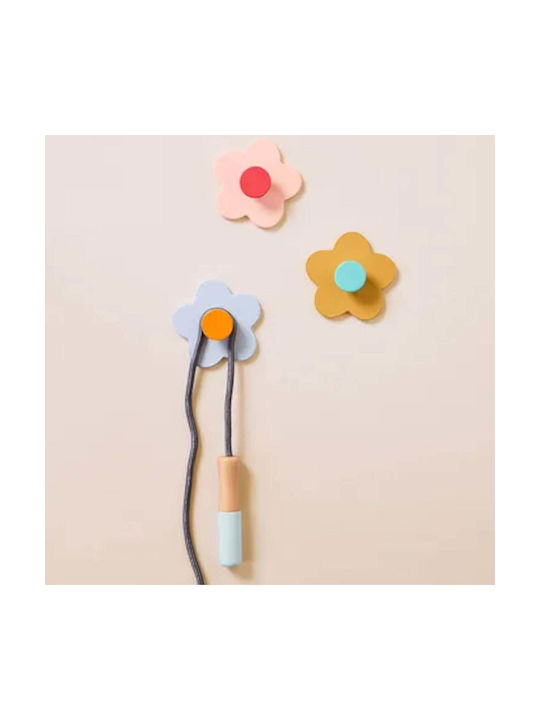 Kids Concept Kids Wooden Wall Hanger 9.5x9.5x3cm Kids Concept Kids Wooden Wall Hanger 9.5x9.5x3cm