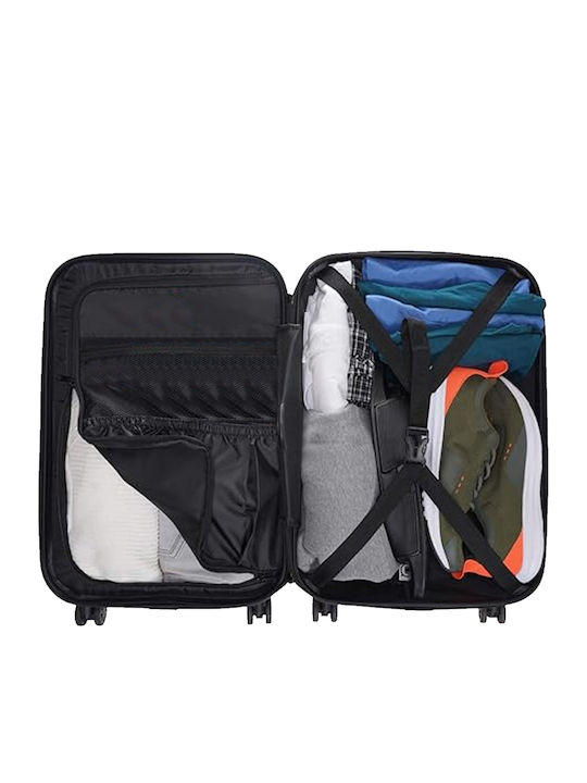 Provitera Travel Suitcases Hard Orange with 4 Wheels Set of 3pcs