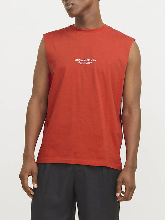 Jack & Jones T-shirt Summer Fig Red