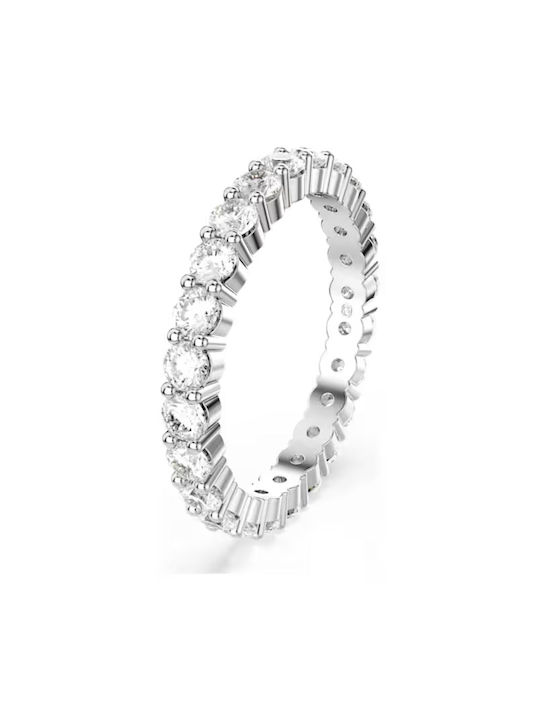 Swarovski Damen Ring mit Steinen aus Silber