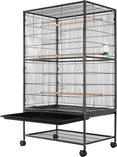 Bakaji Bird Cage 135x78x52cm. Copper