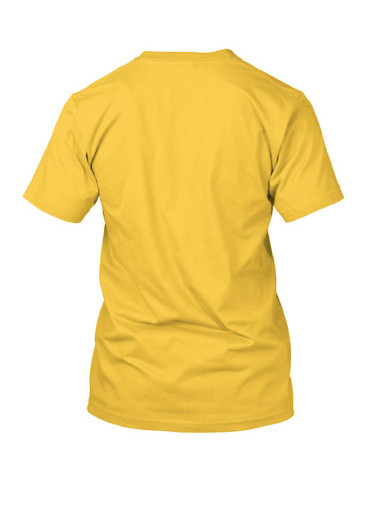 FightFlix Short Sleeve Shirt VX5B4C41 for Boxing Yellow