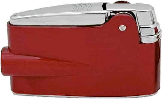 Ronson Premiere Varaflame Flame Lighter In Red Colour