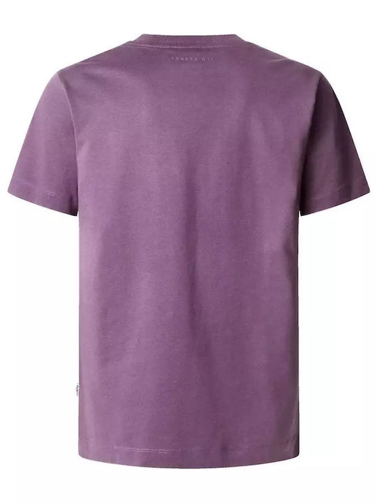 T-shirt Μωβ