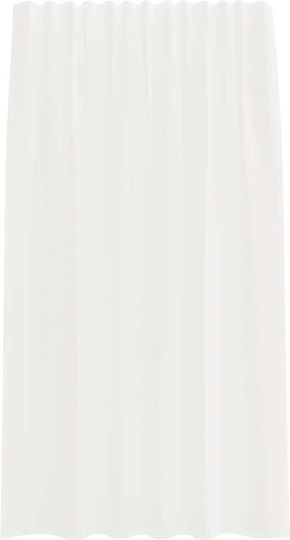 vidaXL Set Vorhänge Fenster mit Grommets Voile Weiße 140x175cm