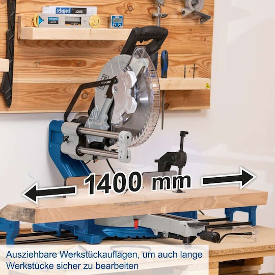 Scheppach Kapp- und Gehrungssäge Elektrisch 2000W Scheibendurchmesser 305mm