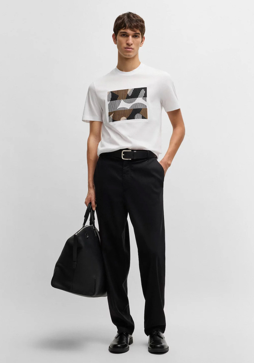 Hugo Boss T-shirt White 50531862-100 | Skroutz.mt