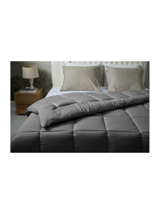 SleepMed Πάπλωμα Διπλό 200x200εκ. Ανθρακί