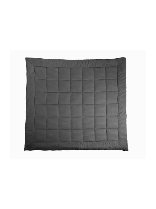 SleepMed Πάπλωμα Διπλό 200x200εκ. Ανθρακί
