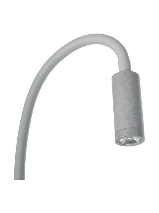 GloboStar Einzel LED Warmes Weiß Spot in Gray Farbe