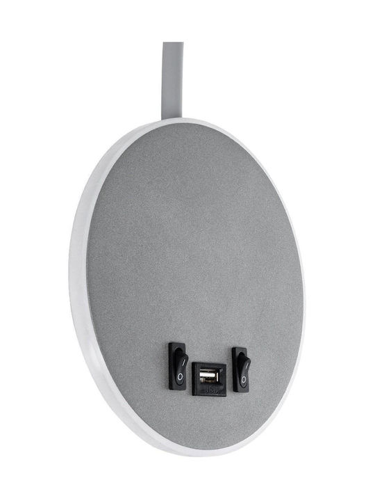 GloboStar Single LED Warm White Spot in Gray Color