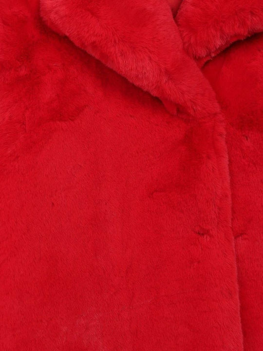 Kids' Fur Red