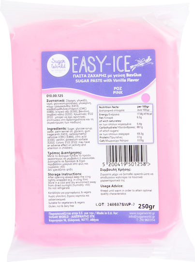 Sugarworld Sugarpaste Gluten Free 250gr Blue