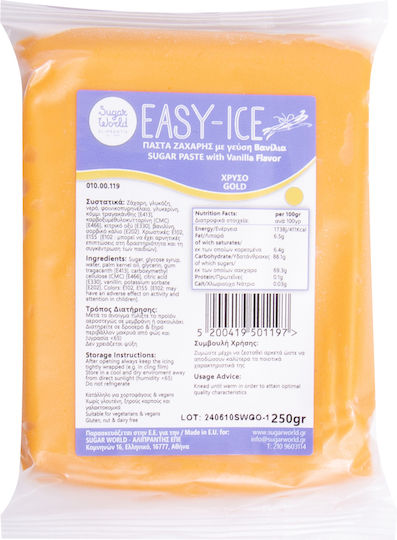 Sugarworld Sugarpaste Gluten Free 250gr Blue
