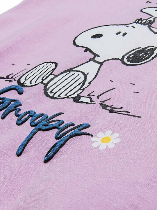 Peanuts Worldwide LLC Baby Bodysuit Lilac