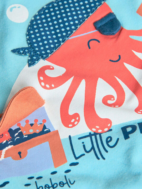 Boboli Babystrampler Kurzärmelig turquoise
